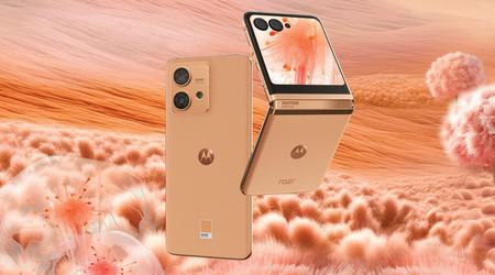 Motorola presenta el Razr 40 Ultra y el Edge 40 Neo en Peach Fuzz, el color de 2024 según Pantone