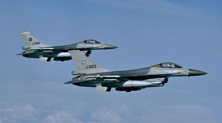 Los Países Bajos celebran la ceremonia de despedida de los F-16