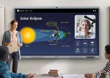 Samsung presentó la pantalla táctil multifuncional ...