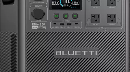 BLUETTI ha presentado Elite 200 V2, una central eléctrica portátil con una vida útil de más de 17 años.