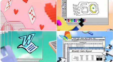 Microsoft ha lanzado una colección de fondos de pantalla retro para smartphones con sus icónicos programas