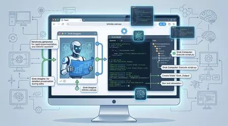 Grok va más allá del chat: control del terminal y generación de imágenes en Paper