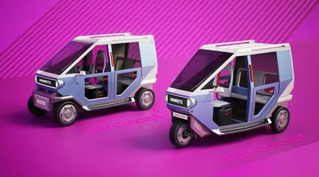 Hyundai se replantea el rickshaw: el fabricante revela conceptos eléctricos de tres y cuatro ruedas para la India