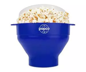 Fabricante de palomitas de maíz plegable de silicona para microondas