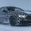Vista previa del nuevo coupé de Mercedes-Benz en camuflaje