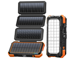 BLAVOR Cargador Solar Power Bank 20000mAh