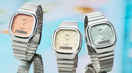 Casio AQ-240E: el reloj retro que actualiza un clásico de 1995 con formas suaves y tonos pastel