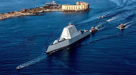 Estados Unidos ha enviado su destructor furtivo más avanzado, el USS Zumwalt, a la costa de China para evaluar la posibilidad de desplegar misiles hipersónicos en la región