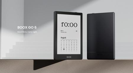 Onyx Boox Go 6: un libro electrónico con pantalla E Ink de 6 pulgadas y Android a bordo por 149 dólares