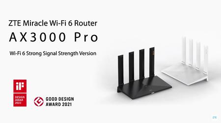 ZTE lanza el router global AX3000 Pro con Wi-Fi 6, NFC y chip Qualcomm por 99 dólares