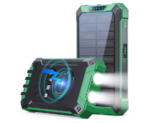GOODaaa Solar Power Bank 36000mAh