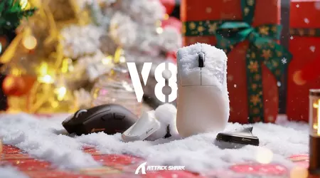 El Attack Shark V8 se presenta: un ratón de juego ultraligero con un diseño único y la tasa de sondeo más alta