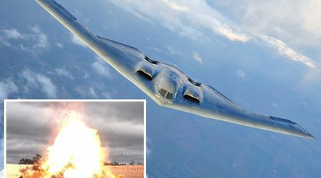 El bombardero nuclear B-2 Spirit recibirá la última bomba GBU-72/B de 2.300 kg para destruir búnkeres a gran profundidad