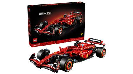 Lego Technic Ferrari F1: un nuevo modelo prefabricado a escala 1:8 por 230 dólares
