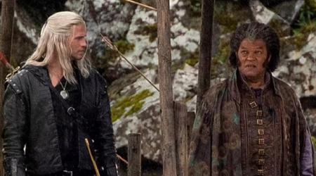 La estrella de Matrix como vampiro: publicadas las primeras imágenes del rodaje de la cuarta temporada de The Witcher con Liam Hemsworth y Laurence Fishburne