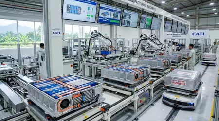 Toyota y CATL construyen un hub de baterías en Indonesia para exportar al mundo