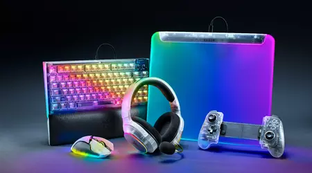 Razer presentó Phantom White: una línea elegante de periféricos para juegos semi-transparentes con diseño retro-futurista e iluminación RGB