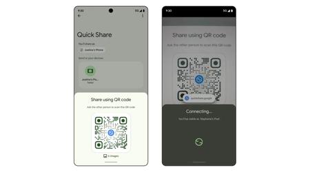 Google empieza a compartir archivos con códigos QR en Quick Share