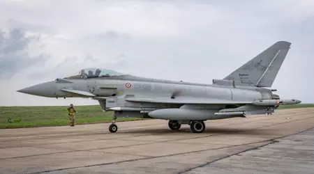 Italia integra misiles Meteor en aviones de combate Typhoon por primera vez