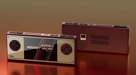 Para los aficionados a los juegos retro: Ayaneo ha presentado la consola portátil Pocket Micro Classic