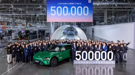 Xiaomi lanzó su coche número 500,000