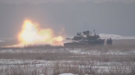 Polonia realizó las primeras pruebas de fuego de los tanques M1 Abrams