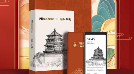 Hisense presenta dos versiones del smartphone-lector A9 con pantalla E-Ink en blanco y negro desde 245 dólares