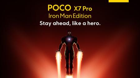 POCO se prepara para introducir una versión especial de POCO X7 Pro para los fans de los superhéroes de Marvel - POCO X7 Pro Iron Man Edition