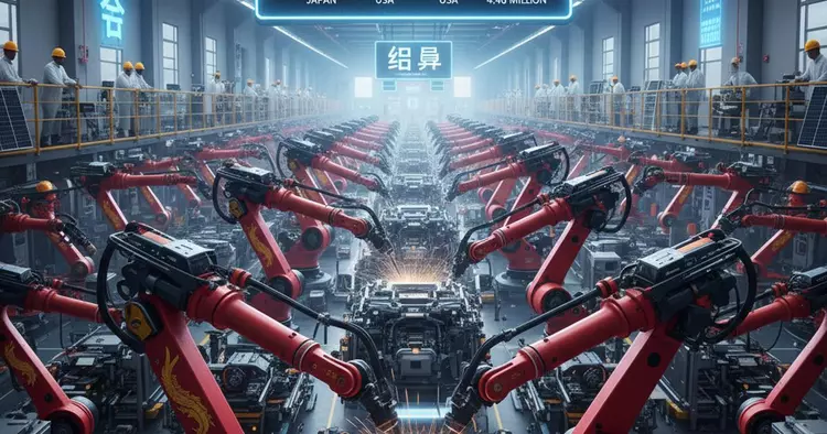 En 2024, China instaló más robots ...