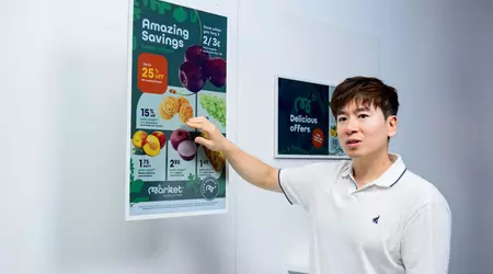 Samsung Color E-Paper: una pantalla que se ve como papel y funciona sin un enchufe