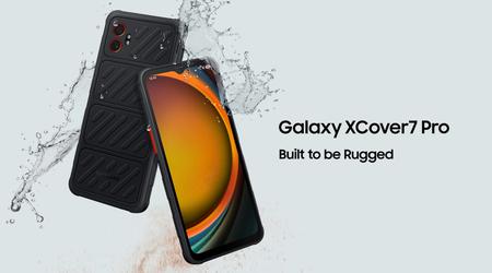 Samsung ha presentado el smartphone resistente Galaxy XCover 7 Pro con procesador Snapdragon 7s Gen 3 y soporte para eSIM