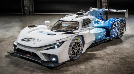 Toyota mostró un concepto de carreras impulsado por hidrógeno líquido en Le Mans