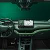 Interior delantero del Skoda Elroq RS