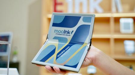 MooInk V, el primer e-book plegable del mundo con pantalla E Ink, ha sido presentado