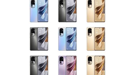 Han aparecido en Internet imágenes de alta calidad del smartphone OPPO Reno 10