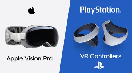 Una gran opción que pocas personas aprovecharán: los auriculares Apple Vision Pro tendrán compatibilidad con controladores de PS VR2