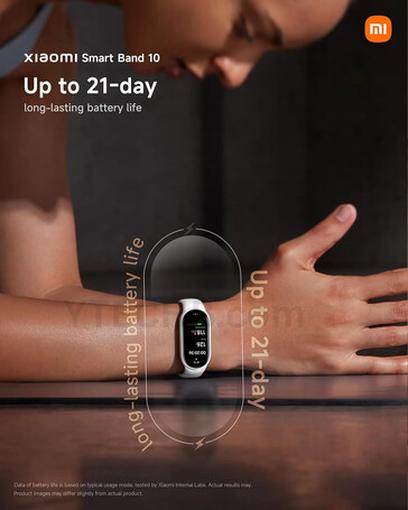 Xiaomi Smart Band 10 - parte inferior