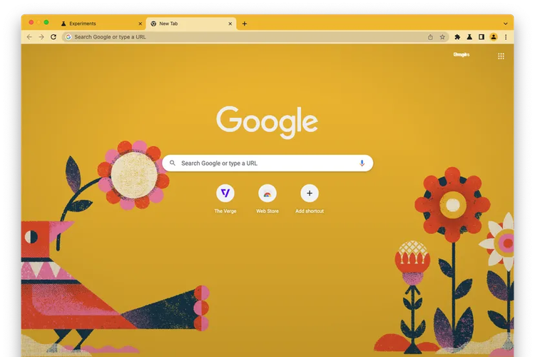 Google lleva los temas de color ...