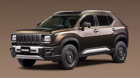 El estudio de tuning japonés DAMD ha fabricado un coche estilo Jeep de los años 90 a partir de un crossover Honda