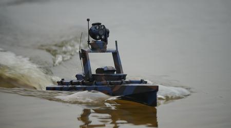 Las Fuerzas de Defensa ucranianas prueban los nuevos drones fluviales Black Widow 2