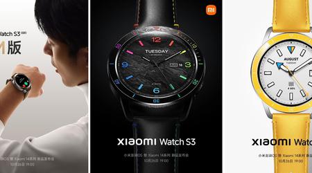 Xiaomi Watch S3 tendrá soporte eSIM, nuevo sensor SpO2, pantalla AMOLED de 60Hz y software HyperOS