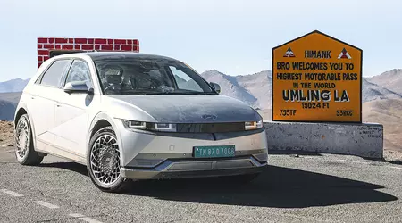 Hyundai IONIQ 5 entra en el Libro Guinness de los Récords por el mayor cambio de altura en un vehículo eléctrico