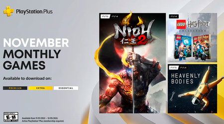 LEGO Harry Potter Collection, Nioh 2 y Heavenly Bodies: juegos que recibirán los suscriptores de PlayStation Plus en noviembre