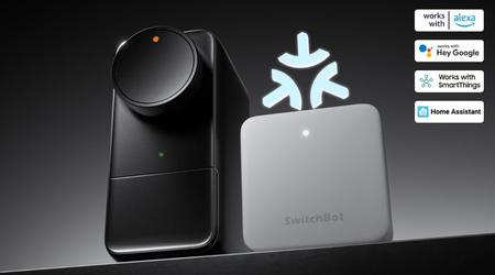 SwitchBot Lock Pro: cerradura inteligente universal compatible con Matter y asistente de voz