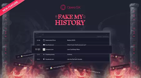 Opera GX ofrece deshacerse del "pasado sucio" y limpiar el historial en caso de fallecimiento del usuario