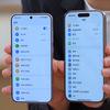 Oppo Find X8s a la izquierda y Apple iPhone 16 Pro a la derecha