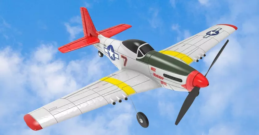 s-idee® Volantex RC Mustang P51 mejor parapente rc