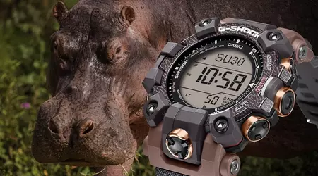 Casio lanzó G-Shock Mudman — Relojes brutales e inquebrantables con una caja que imita la piel de hipopótamo