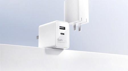 vivo presenta un cargador GaN con una potencia de hasta 45 W y dos puertos USB