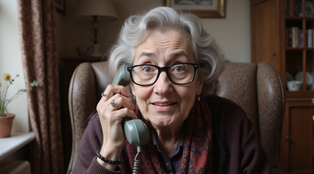 ¿Seguro que no es una abuelita? El operador británico O2 ha creado un robot de inteligencia artificial que imita a una abuela y lucha contra los estafadores telefónicos.